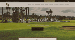 Desktop Screenshot of pasoroblesgolfclub.com